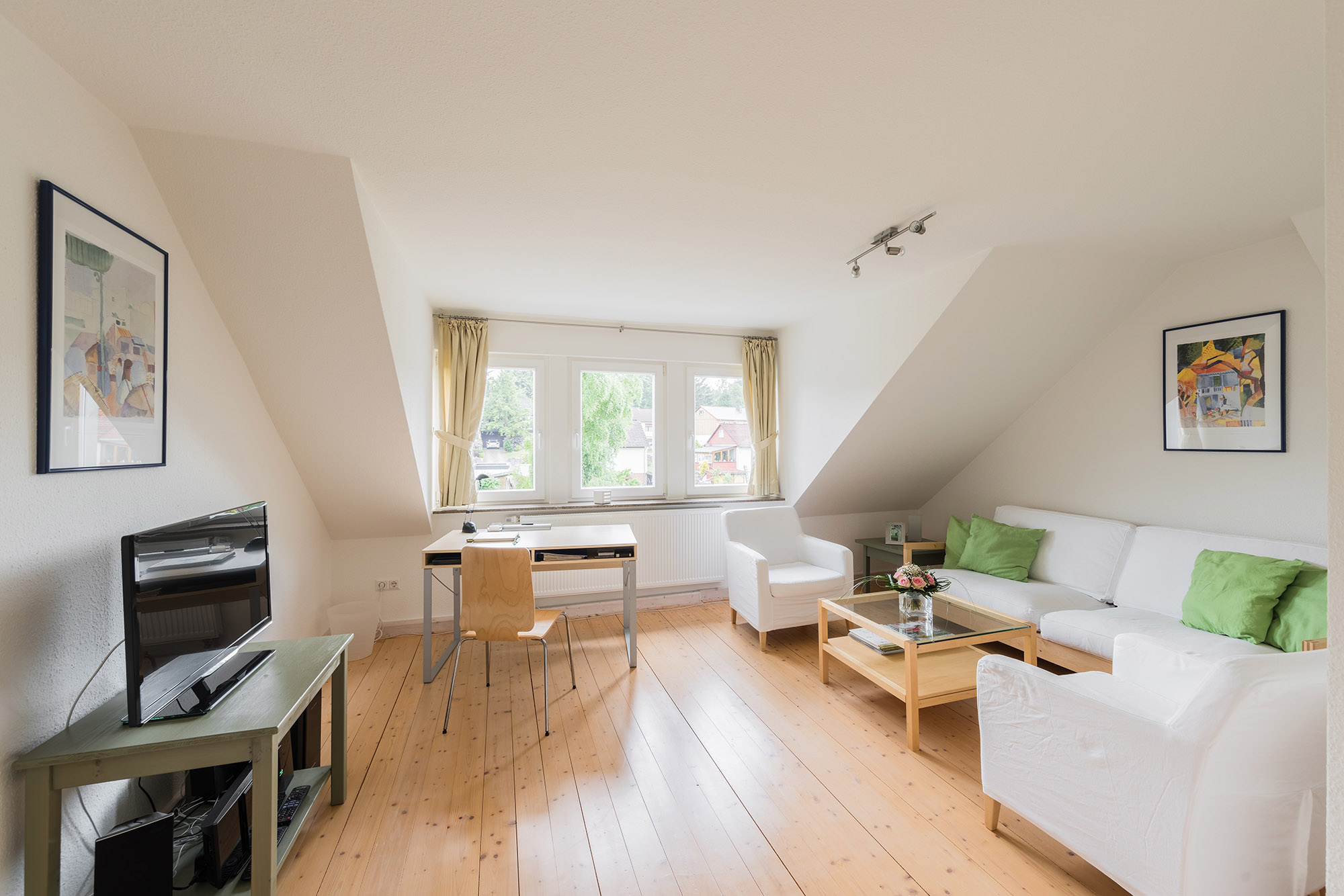 Appartement 1 Wohnzimmer